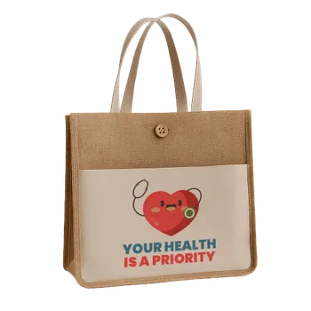 Jute Tote Bags - Custom Phone Wallets Now