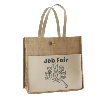 Jute Tote Bags - Custom Phone Wallets Now