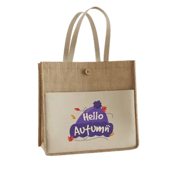 Jute Tote Bags - Custom Phone Wallets Now
