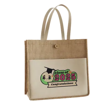 Jute Tote Bags - Custom Phone Wallets Now