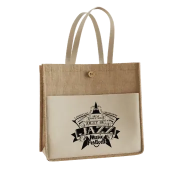 Jute Tote Bags - Custom Phone Wallets Now
