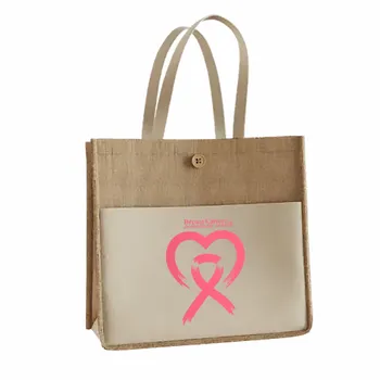 Jute Tote Bags - Custom Phone Wallets Now