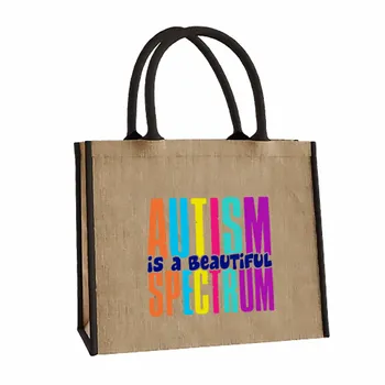 Jute Tote Bags - Custom Phone Wallets Now