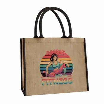 Jute Tote Bags - Custom Phone Wallets Now