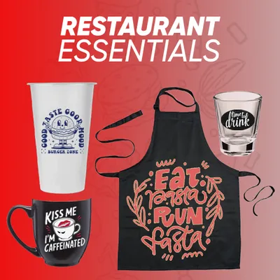 Restaurant Essentials - Custom Phone Wallets Now