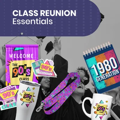 Class Reunion Essentials - Custom Phone Wallets Now
