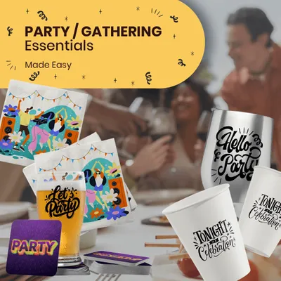 Party/Gathering Essentials - Custom Phone Wallets Now