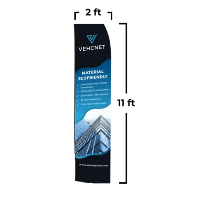 2 ft x 11 ft - Custom Phone Wallets Now