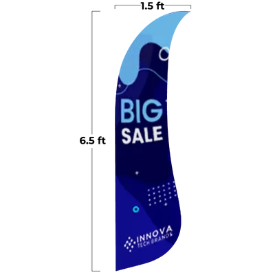 1.9 ft x 6.5 ft - Custom Phone Wallets Now