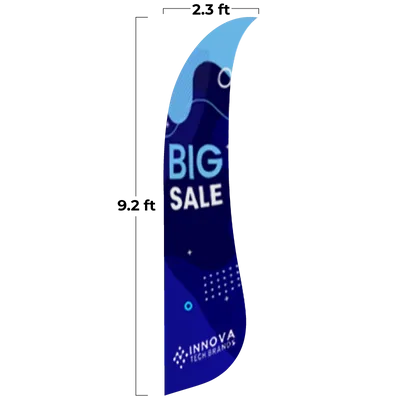 2.3 ft x 9.2 ft - Custom Phone Wallets Now