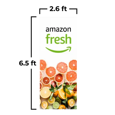 2.6 x 6.5 ft - Custom Phone Wallets Now