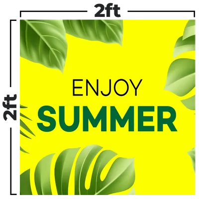 2 x 2 ft - Custom Phone Wallets Now