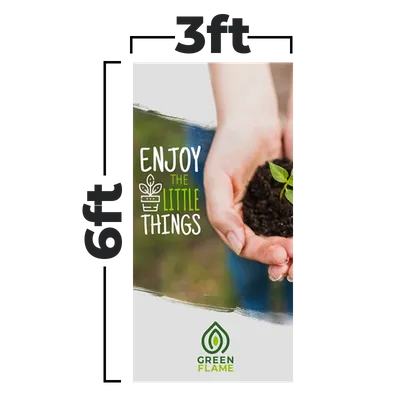 3 x 6 ft - Custom Phone Wallets Now