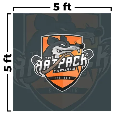 5 x 5 ft - Custom Phone Wallets Now