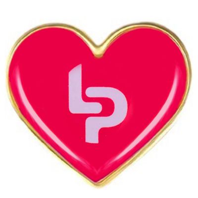 Heart Lapel Pin Heart Lapel Pin - Custom Phone Wallets Now