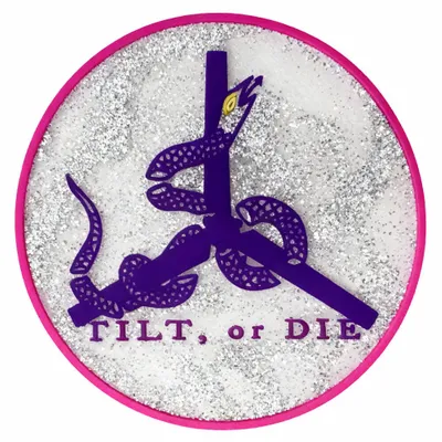 Silver Glitter PVC - Custom Phone Wallets Now