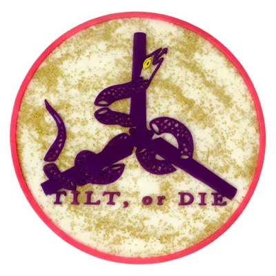 Gold Glitter PVC - Custom Phone Wallets Now