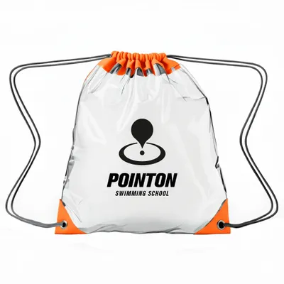 Clear - Orange - Custom Phone Wallets Now