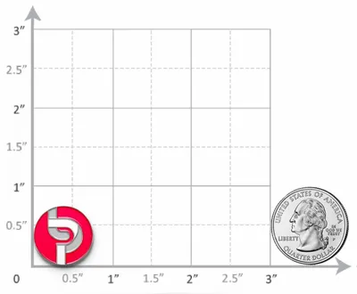 0.75 inch - Custom Phone Wallets Now