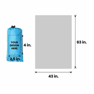 43in x 63in - Custom Phone Wallets Now