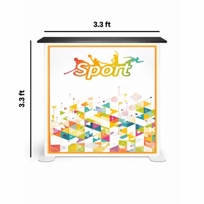 3.3 x 3.3 ft - Custom Phone Wallets Now