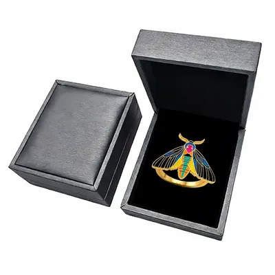 Silver PU Box - Custom Phone Wallets Now