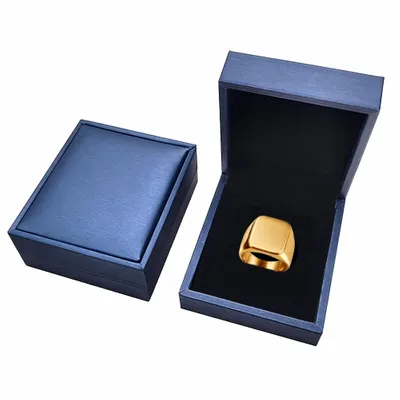 Blue PU Box - Custom Phone Wallets Now