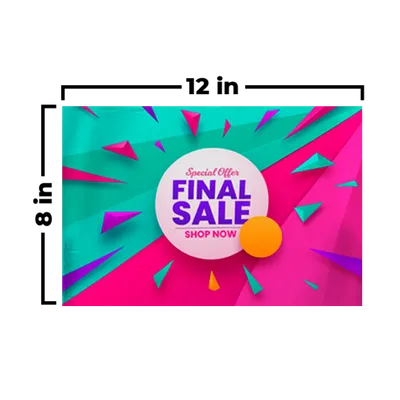 12 x 8 in - Custom Phone Wallets Now