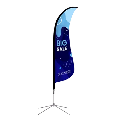 Shark Fin Flag - Custom Phone Wallets Now
