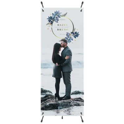 Adjustable X Banner Stands - Custom Phone Wallets Now