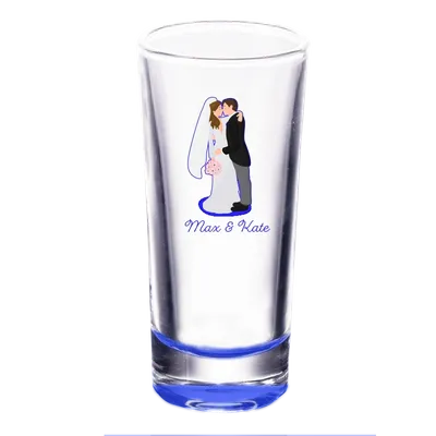 Clear Cordial Shooter Shot Glass - Custom Phone Wallets Now