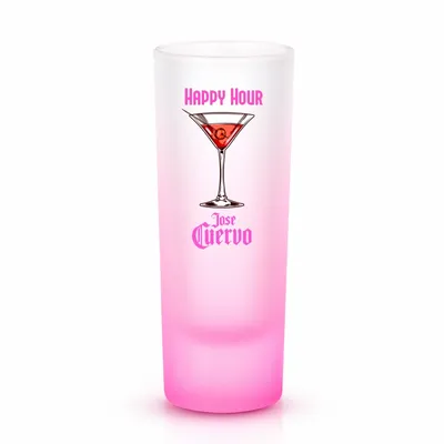 Tall Shot Glass - Colored & Frosted - Custom Phone Wallets Now