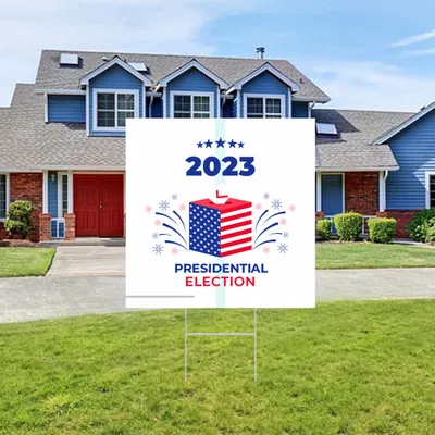 Custom Election Yard Sign