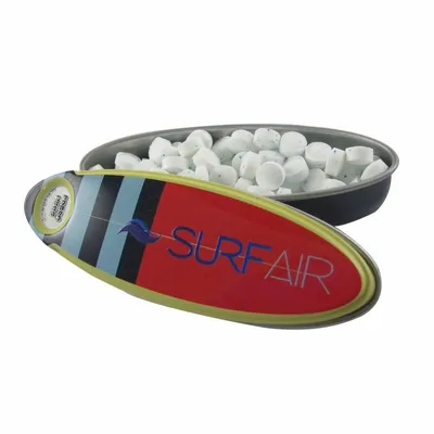 Stripe Surfboard Mint Tin - Custom Phone Wallets Now