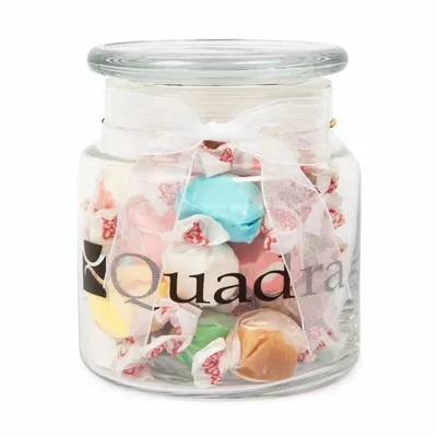 22oz. Glass Jar - Salt Water Taffy - Custom Phone Wallets Now