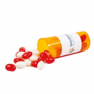 Small Promo Pill Bottles-Jelly Belly® - Custom Phone Wallets Now