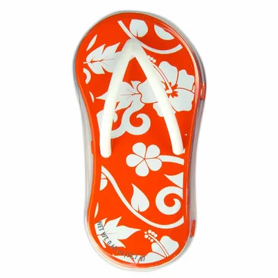 Hibiscus Orange Flip Flop Mint Tin - Custom Phone Wallets Now