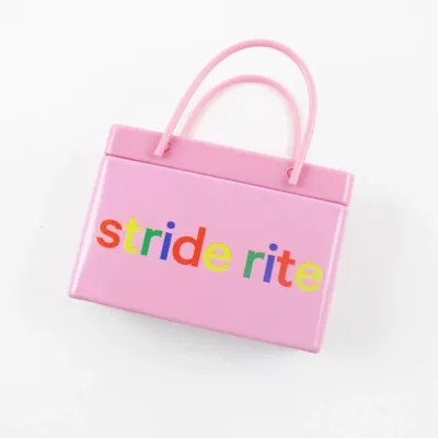 Light Pink Shopping Bag Tin - Custom Phone Wallets Now