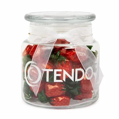 22oz. Glass Jar - Stock Wrapped Candies - Custom Phone Wallets Now