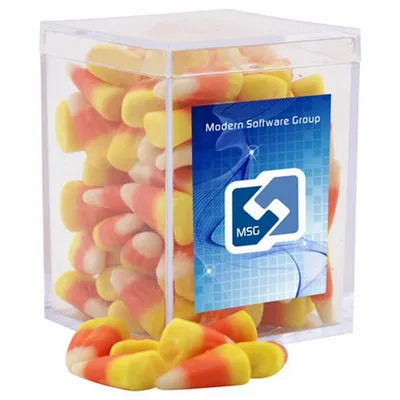 Acrylic Box with Candy Corn - Small - Custom Phone Wallets Now