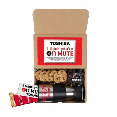 Tumbler with Snacks Mailer Kit - Custom Phone Wallets Now