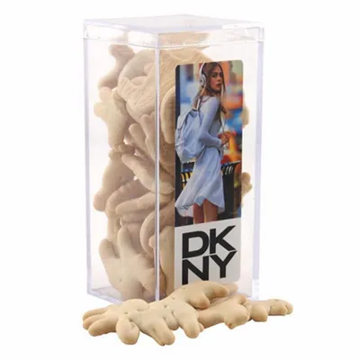 Acrylic Box with Animal Crackers - Medium - Custom Phone Wallets Now