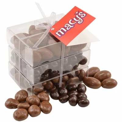 3 Way Chocolate Stack Acetate Tower - Custom Phone Wallets Now