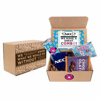 Coffee And Donuts Mailer Kit - Custom Phone Wallets Now