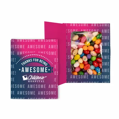 Book Window Box - Gourmet Jelly Beans - Custom Phone Wallets Now