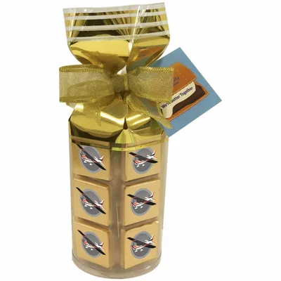 Thirty Six Piece Chocolate Foiled Square Gift Bag - Custom Phone Wallets Now