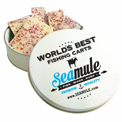 Glad Tidings Tins - Peppermint Bark - Custom Phone Wallets Now