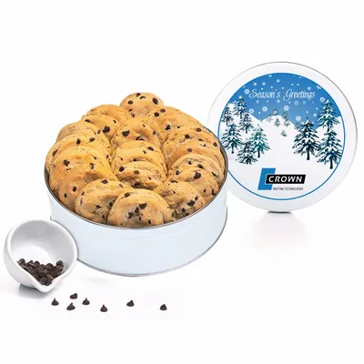 Fresh Beginnings Chocolate Chip Gourmet Cookie Tin - Custom Phone Wallets Now