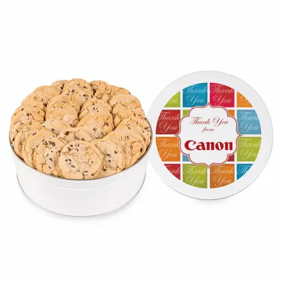 Fresh Beginnings Chocolate Chip Cookie Tin (Large) - Custom Phone Wallets Now