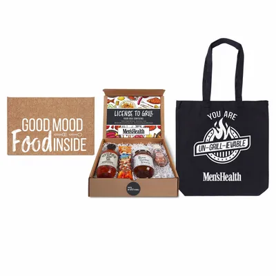 License to Grill - BBQ Gourmet Kit with Tote - Custom Phone Wallets Now